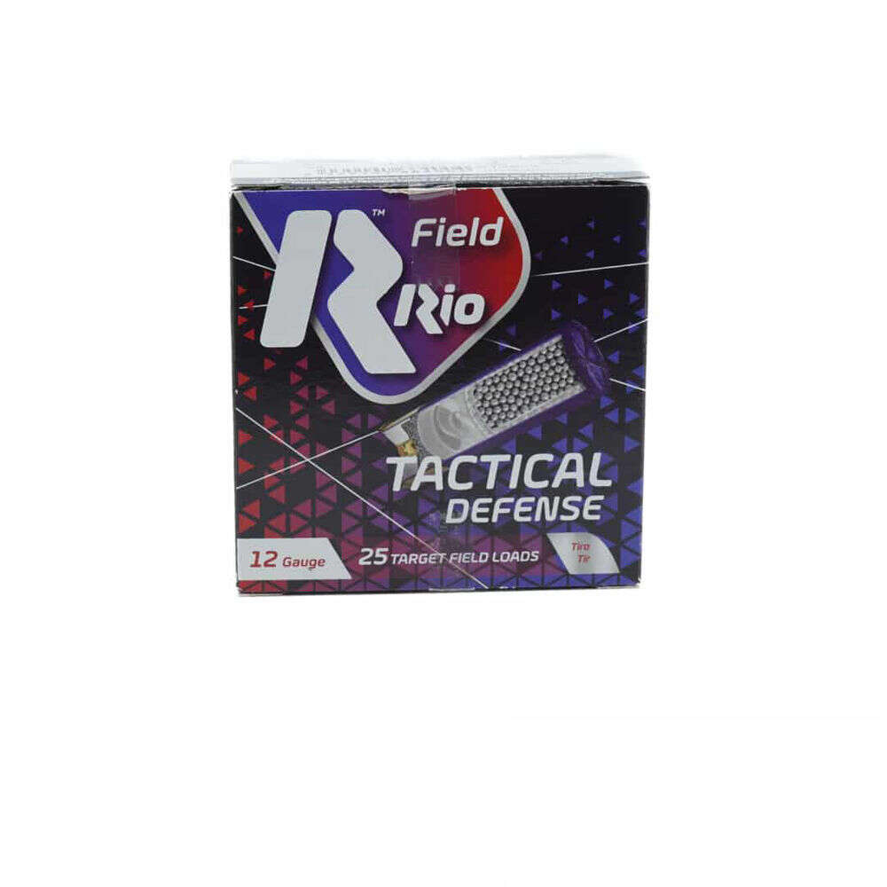 Ammunition Rio Ammunition 4.50" 12Gauge2.75" RIO TACTICAL SLUG 12GA 2-3/4 25/BX